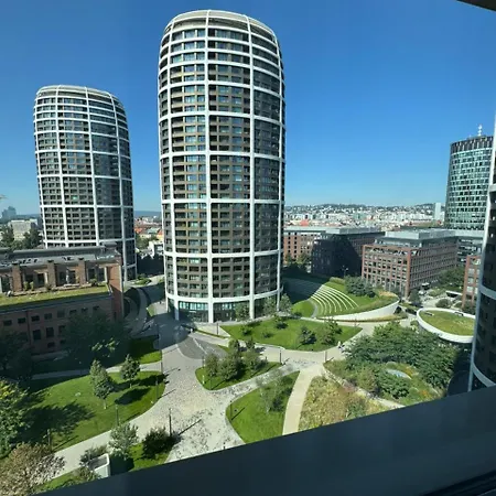 Skau Sky Park Ivory By Zaha Hadid 11 Floor 4 Tower Free Parking * Μπρατισλάβα
