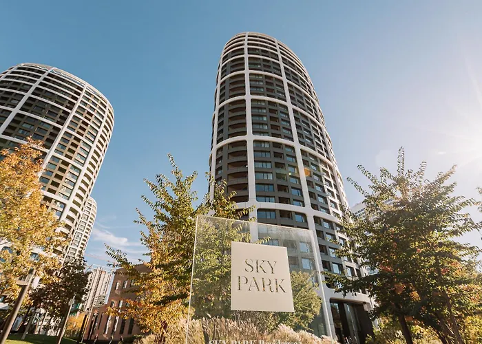 Skau Sky Park Ivory By Zaha Hadid 11 Floor 4 Tower Free Parking براتسيلافا