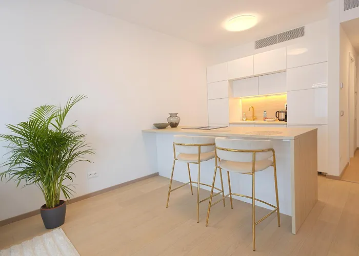 Skau Sky Park Ivory By Zaha Hadid 11 Floor 4 Tower Free Parking شقة براتسيلافا